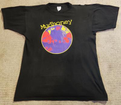 Mudhoney T-shirt Early 1990s Back Print Vintage Rare Nirvana Dinosaur Jr