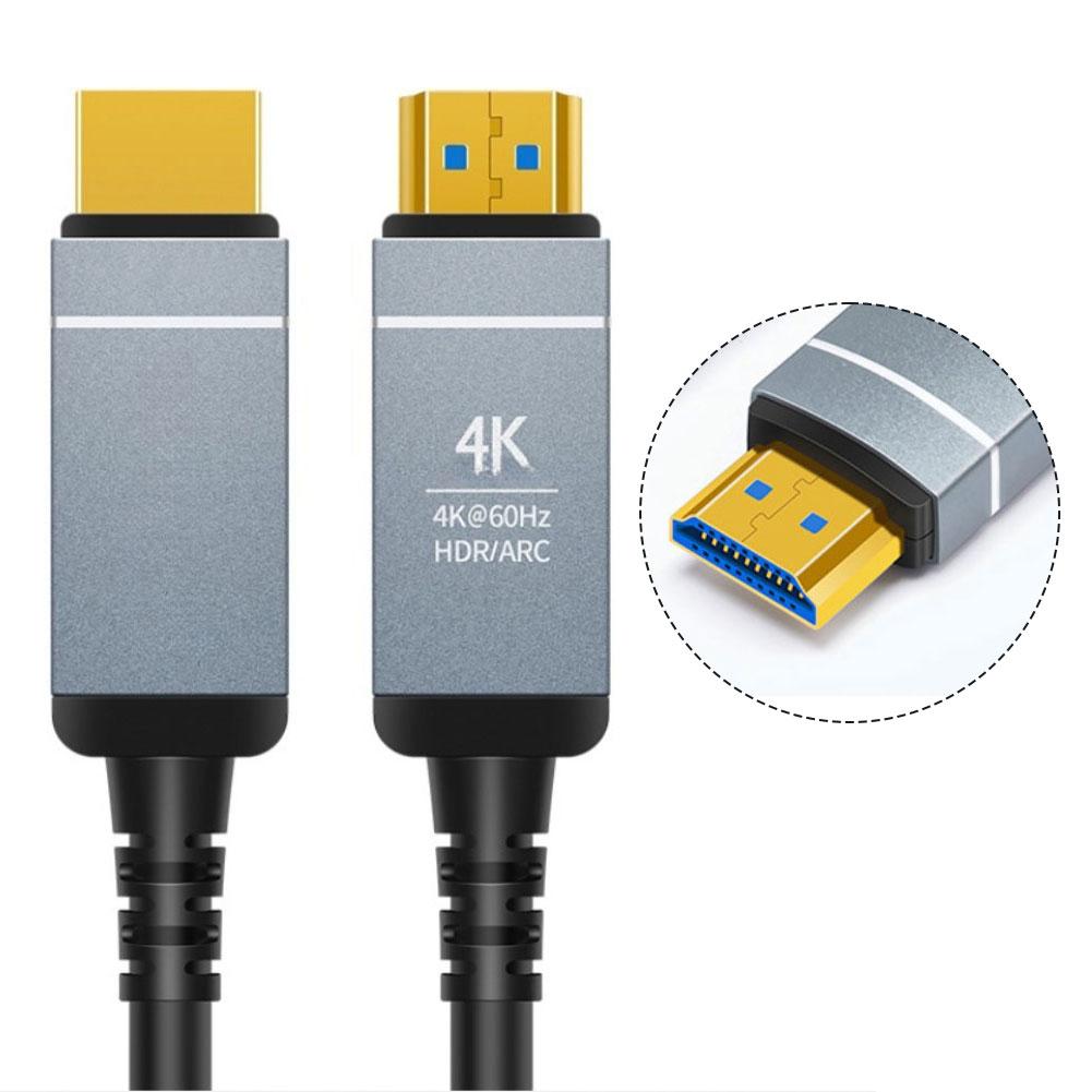 

18Gbps Fiber Optic Cable for 4K 60Hz Ultra HD Transmission Optical Cord with Gold Connectors for TV Gaming and Laptops
