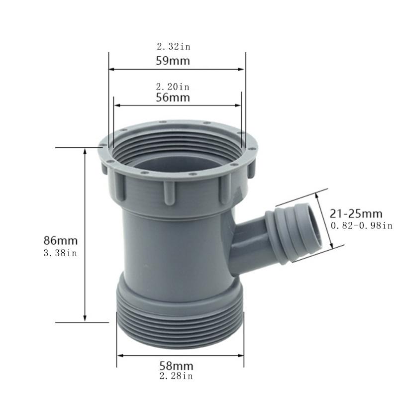Kitchen Sink Drain Pipe Y Adapter With Strainer Connector & Dishwasher Inlet Upgrades Kitchen Sink Waste Outlet Fittings