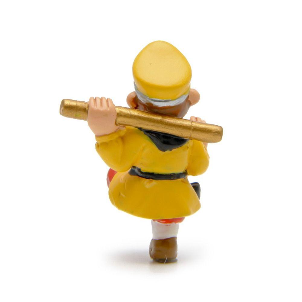 Micro Landscape Sun Wukong Miniaturas Ornament Collection Porky Pig Car Ornament  Landscape Garden