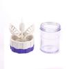 Latest New Manually Contact Lens Cleaner Washer Cleaning Lenses Case