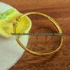 Gold Plated Women's Star Light Bead Bracelet - High-End Fashion Open Cuff