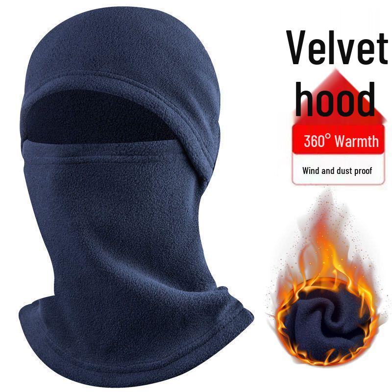 Windproof Winter Fleece Cycling Mask & Ski Hat One Size