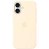 Iphone 17 Silicone Case With Magsafe - Vanilla,Model A3558