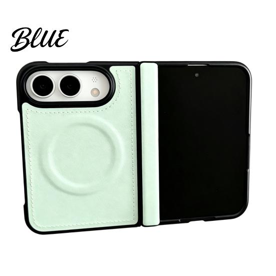 Anti Fingerprint Business Case Magnetic for IPhone 18, Faux Leather Phone Cover with Hinge Scratch Resistant Protection, Full Body Shockproof