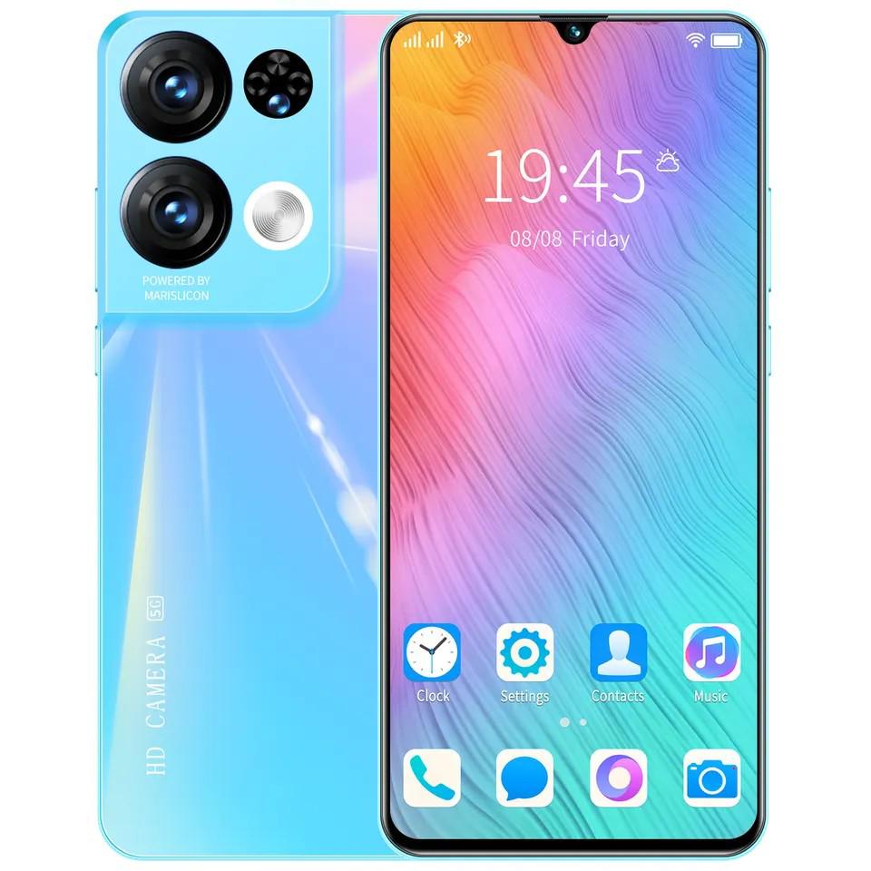 Rino8 Pro: Smartfon z dużym ekranem, Android 8.0, pamięć 2+16GB, szklany tył, wysoka konfiguracja.