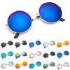 FOENIXSONG Pilot Sunglasses Women Men Gradient Mirrored Blue Silver Gray Classic Eyewear Sun Glasses Fashion