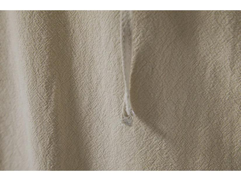 Herren 2024 V-Ausschnitt Langarm Henley Shirt, Einfarbig Baumwolle & Leinen, Lockerer Lässiger Stehkragen