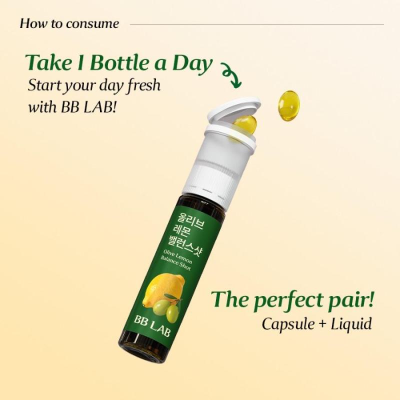 BB LAB Olive Lemon Balance Shot 25mlx 7 Vials