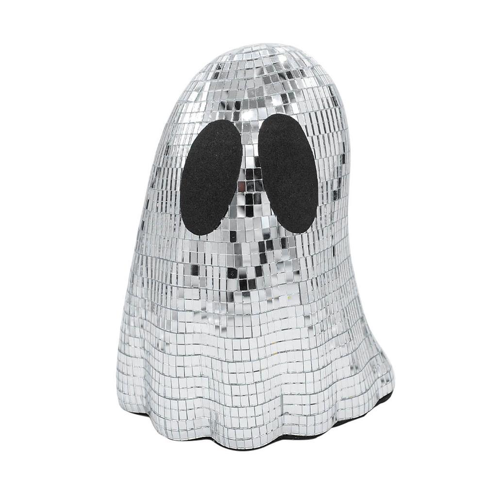 Disco Ghost Halloween Decoration Ghost Disco Ball Table Ornaments For Home Party Bar Indoor Outdoor Use