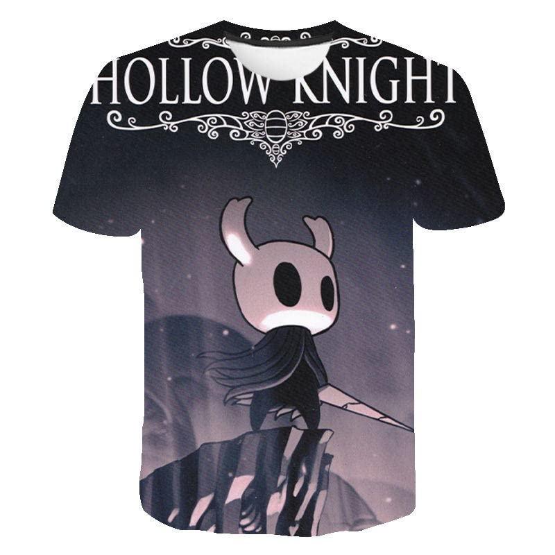 3D Game Hollow Knight Printed T Shirt Kid Fashion Streetwear Short Sleeves Men Hip Hop Tee Shirts Harajuku Clothes T-shirts Tops