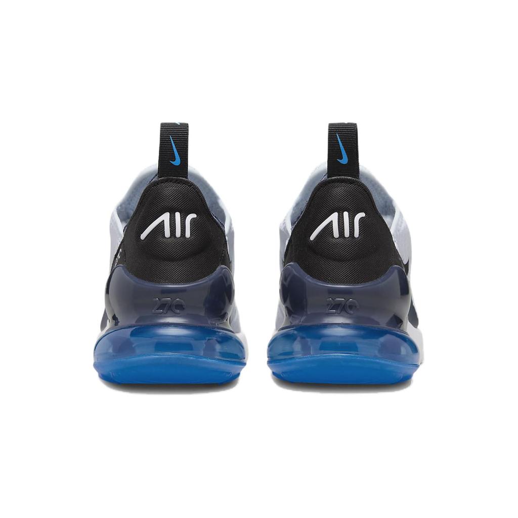 New Nike Air Max 270 GS 'Football Grey Thunder Blue' 943345-033