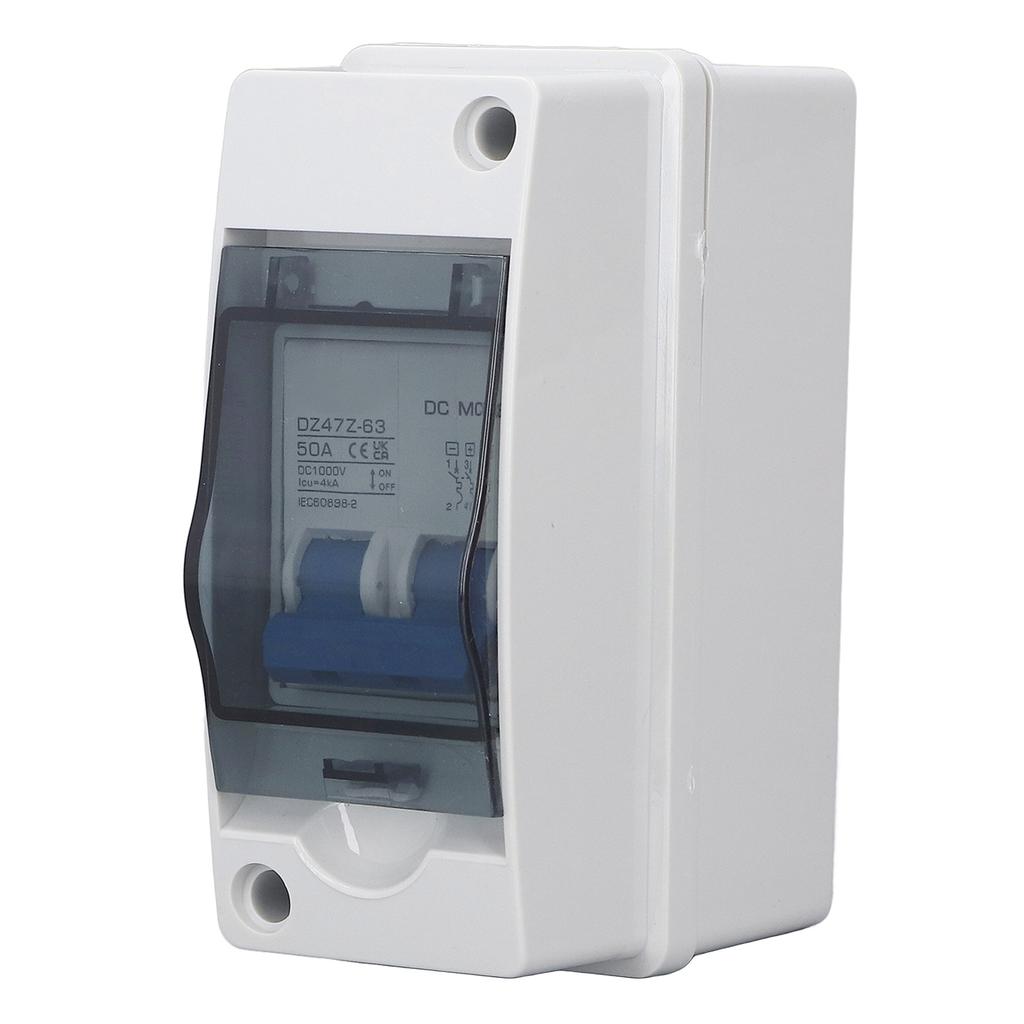 DC Mini Circuit Breaker with Distribution Box IP65 4000A Icu Waterproof DC Disconnect Switch DC1000V