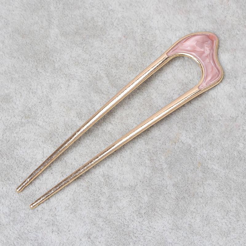 

Новые жемчужные заколки для волос Корейские металлические заколки для волос в форме буквы U Ракушки Заколки для волос Женские Девичьи Палочки для волос Пучок Аксессуары для укладки волос Подарки