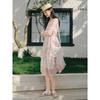 JIUZI ANNACO 2025 Summer 100% Mulberry Silk Elegant Dress