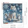 Animal Series Diamond Art Kits for Home Wall Decor Round Full Drill Dimond Art Paintings Diamond Dots Gem Art 15.75 X15.75 In