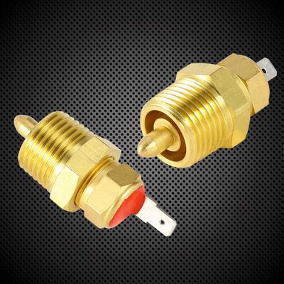 Fan Thermostat Temperature Switch, 195 To 210 Degree Electric Engine Cooling Fan Thermostat Temp Switch 3/8'' NPT
