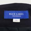 BLUE LABEL CRESTBRIDGE Check Pattern Midi Length Skirt 36 Navy Women Used