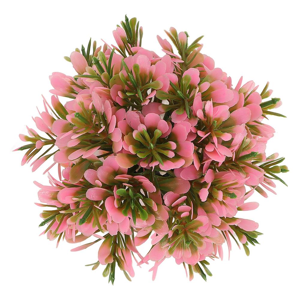 Artificial Aquarium Grass Ball Colorfast Fish Tank Plastic Grass Ball for Aquarium Fish Tank
