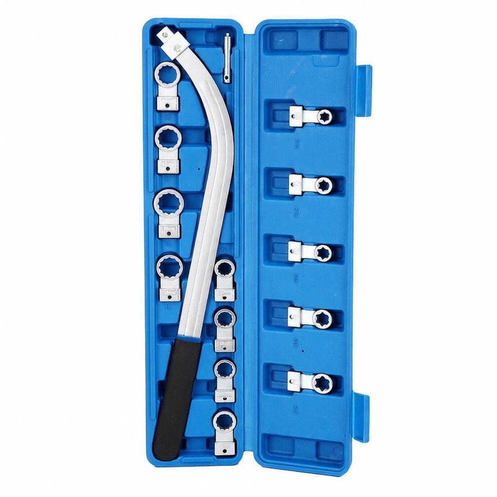 15 Pieces Belt and Pulley Tool Rust Resistant for Garage Repairs, Auto Mechanics