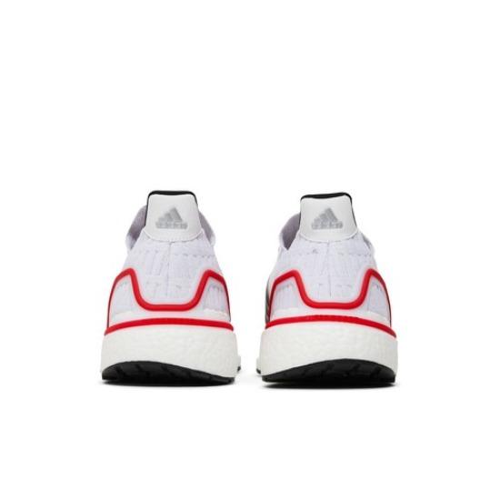adidas UltraBoost ClimaCool 1 DNA 'White Vivid Red' GZ0439 Men's Shoes