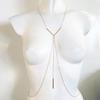 Elegant Body Chains Enhancing Female Curves Alloy Chest Harnesses Jewelry Ideal For Pool Parties And Beach Event Stylish Accessory