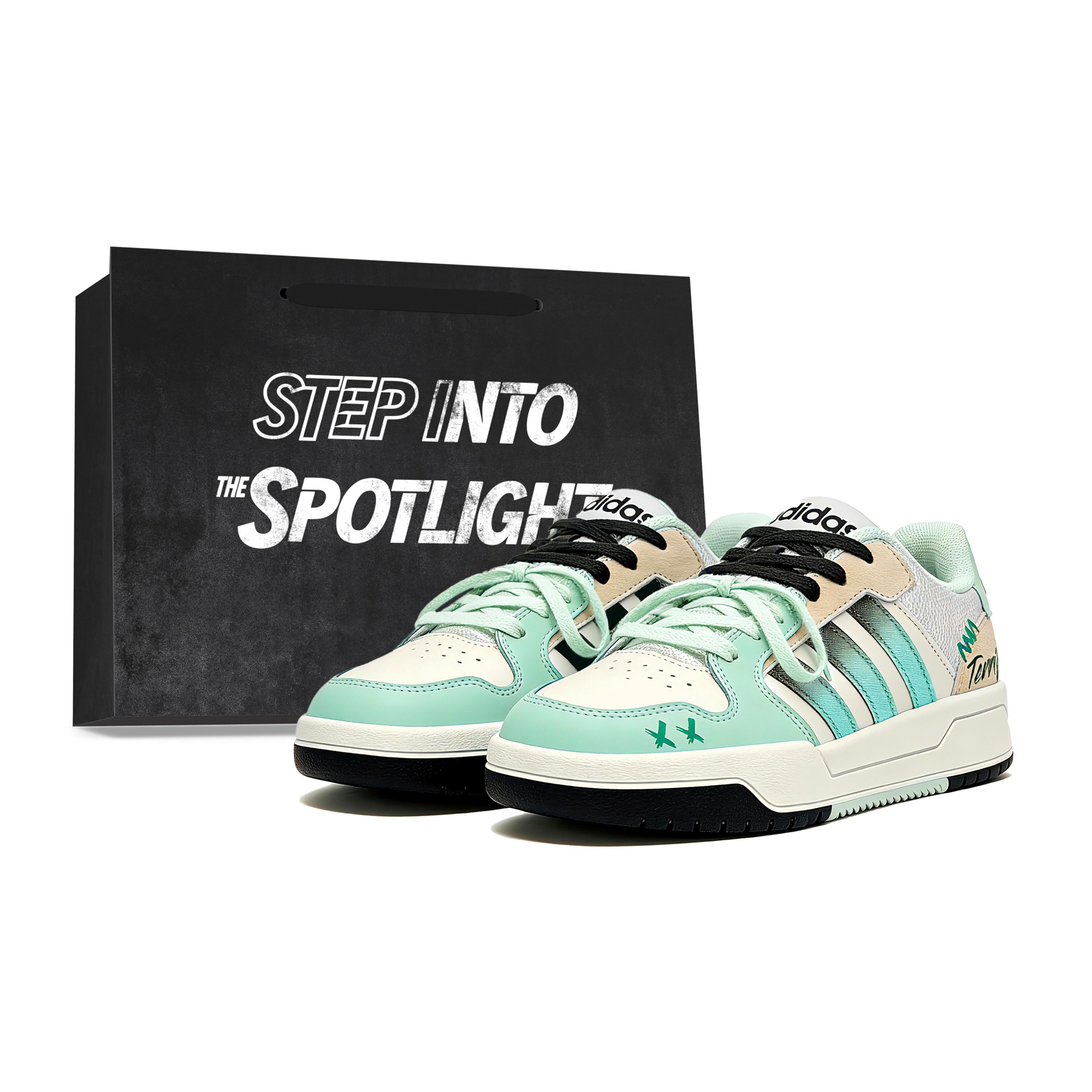 Adidas Neo Entrap Skateboard Shoes Unisex Low top Mint Green JI2546(Team1261-) 37⅓