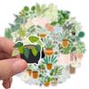 44 Plant Potted Graffiti Stickers Decorate Suitcase Guitar Notebook DIY Waterproof Stickers