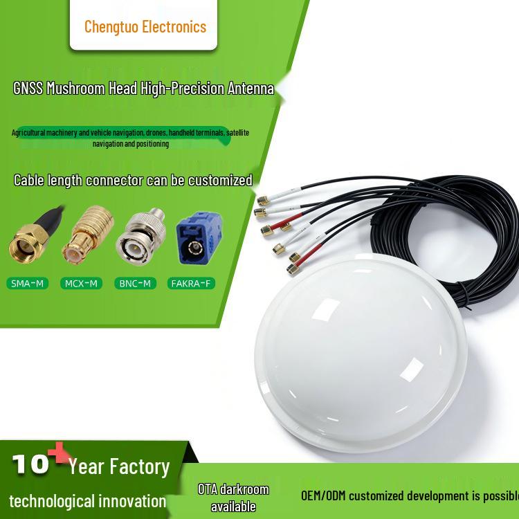 Antenna GPS RTK 6-in-1 ad Alta Precisione con 5G/4G/WIFI per Macchine Agricole