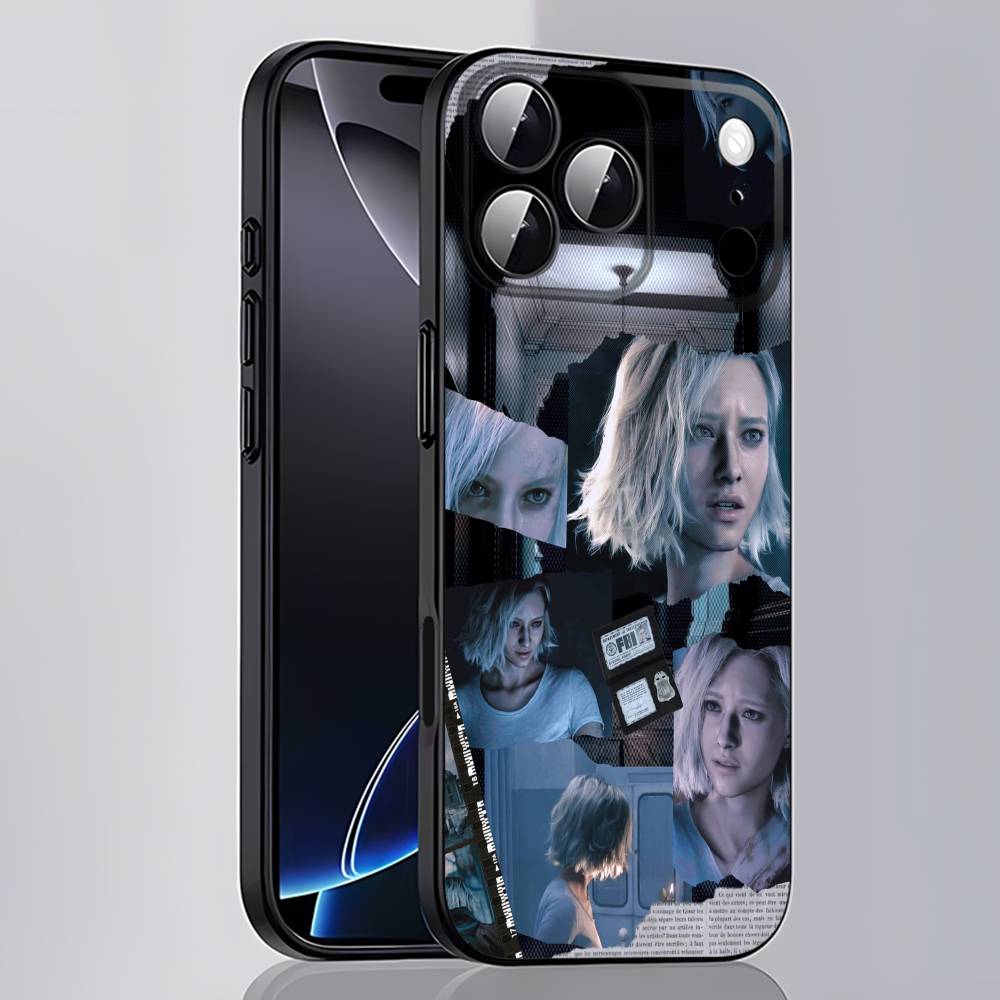 

R-Resident Evil requiem Grace Leon S Kennedy Phone Case For iPhone 15,16,12,14,13,11,17,Pro,Max,Plus,E,Air,Mini Black Cover iPhone12PROMAX