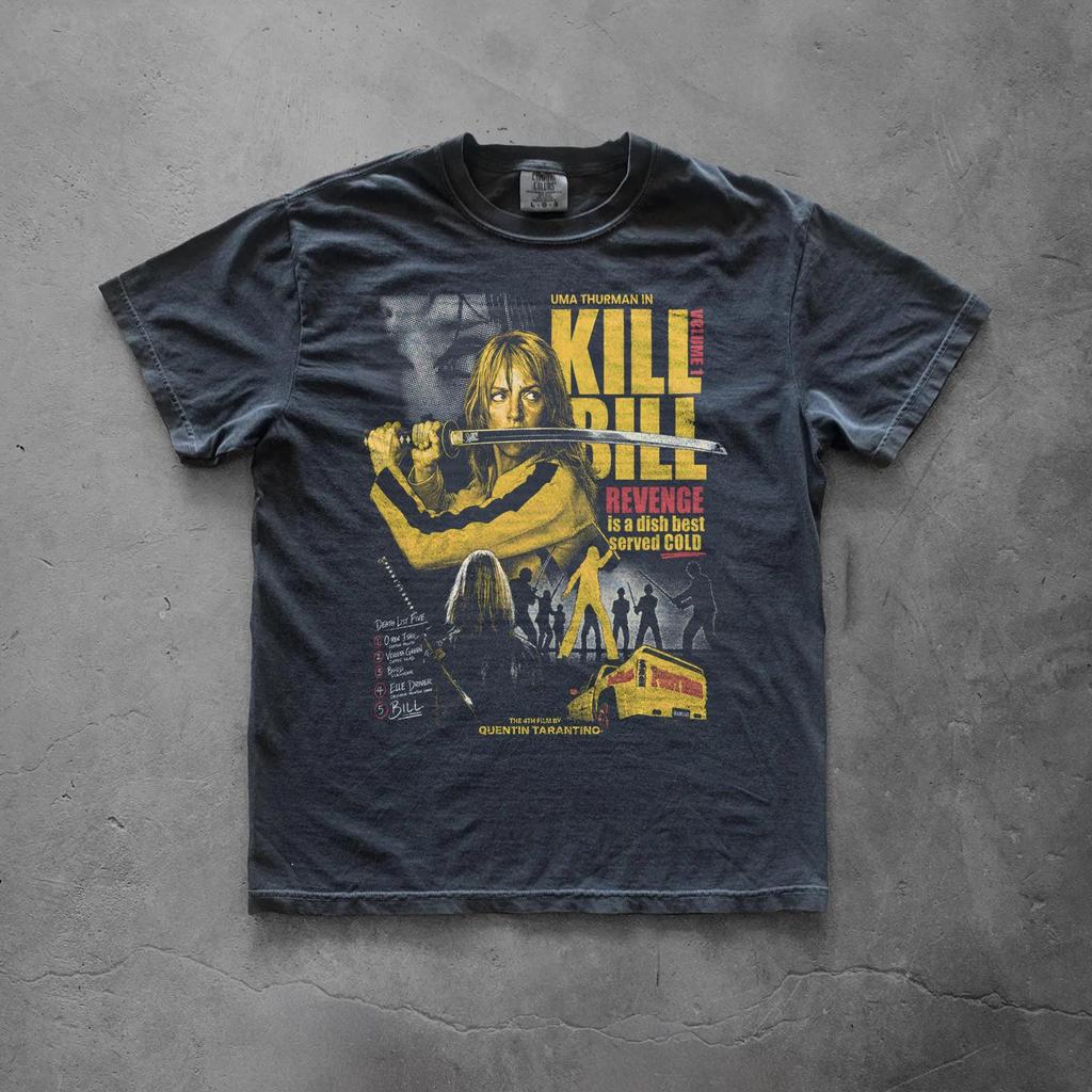 Kill Bill Shirt | Retro Japanese Revenge Movie Graphic Tee