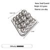 Zinc Alloy Kongming Puzzle Lock: Disentanglement Ring Educational Toy