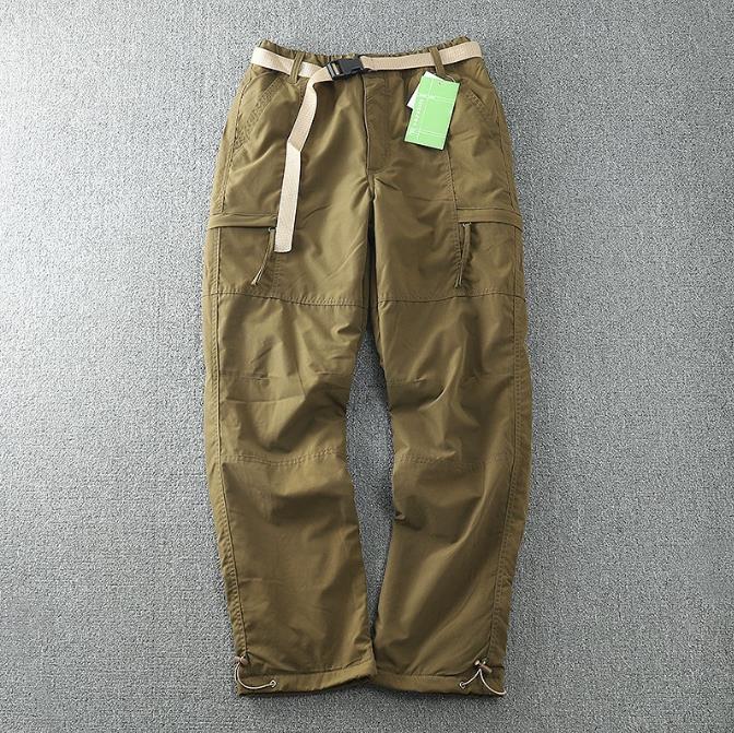 Tooling Kalhoty Silné nepromokavé Fleece Cargo Kalhoty Muži Ženy Zimní Outdoor Multi-kapsy Volný Rovný overal Kalhoty
