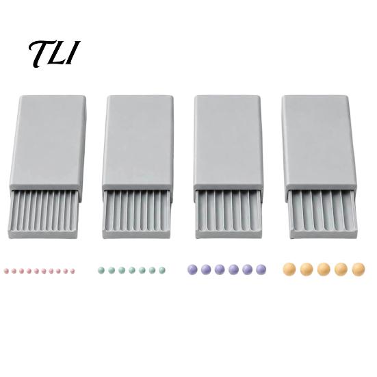Small Precision Clay Molds 4Pcs 3D Print Gel Ball Maker Tools, Nail Art Bead Roller for Flowers, Polymer Mold 2/3/4/5 Mm Sphere Shaper