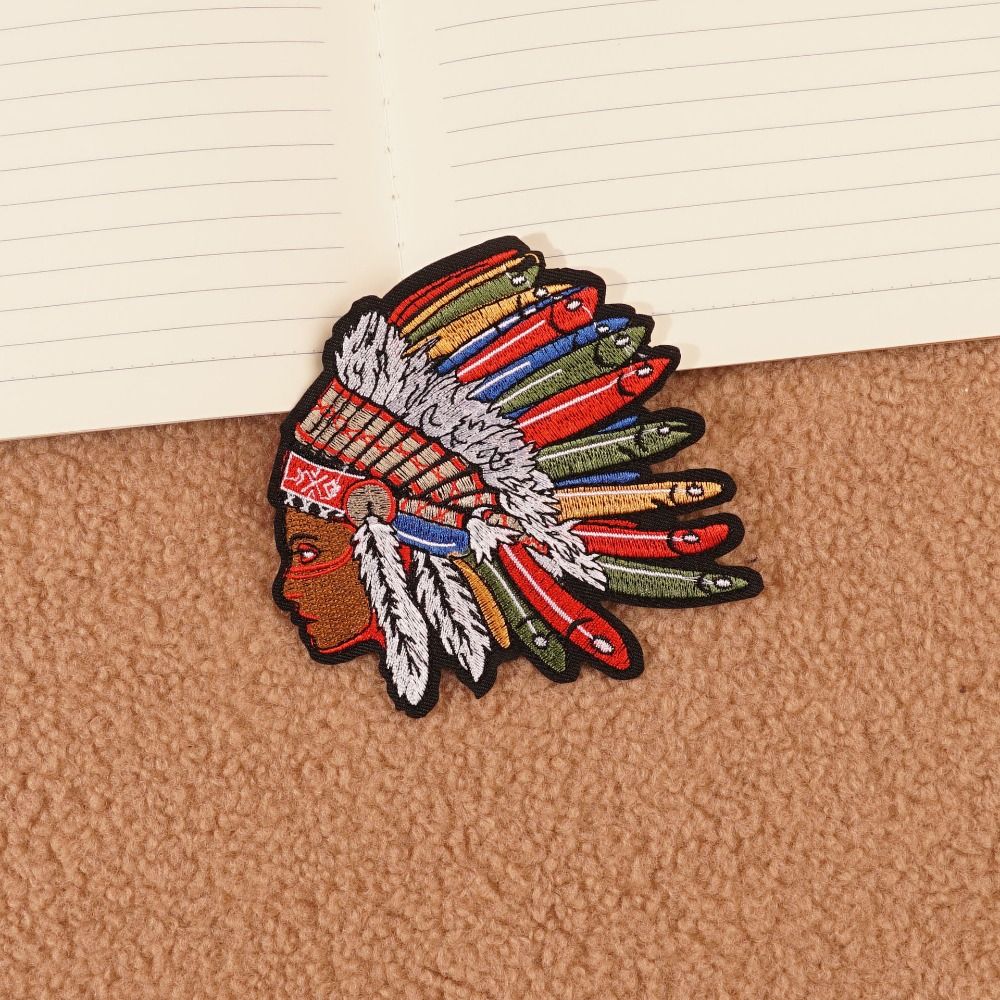 Ethnic Style Appliques Punk Clothes Sticker Jacket Indian Cloth Patches  Sewing