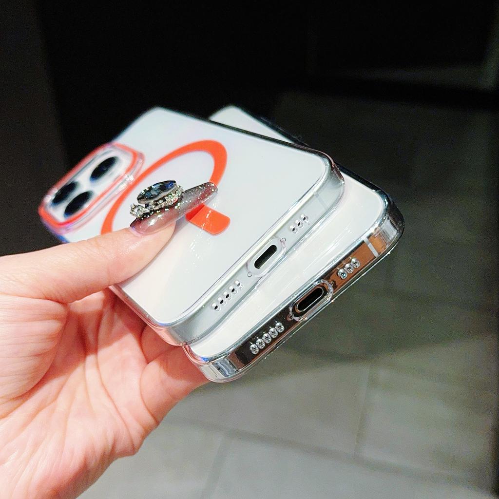 For iPhone 14 Pro Case Compatible with MagSafe TPU+PC Drop Protection Cell Phone Cover