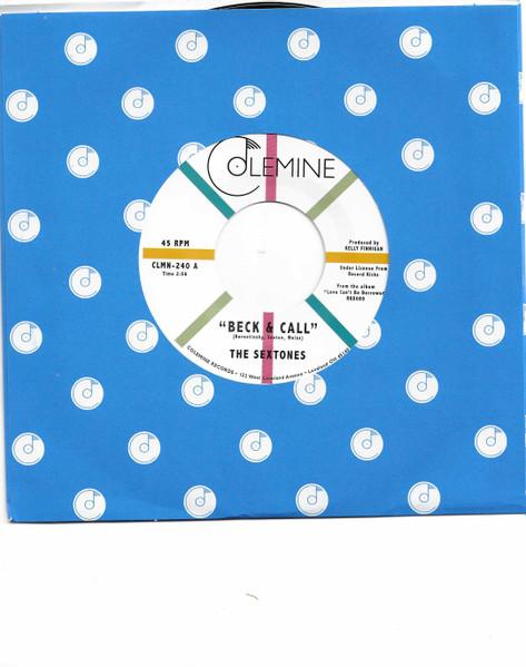 

7inch Record SEXTONES - Beck & Call CLMN240 Colemine Record 2023 US Soul/Funk