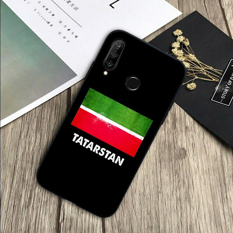 Flagge Wappen von Tatarstan Für Huawei Nova 11 9 10 SE Y70 Y60 Y90 Y61 Y91 Y73 Y72 12i 11i 8i P30 P40 Lite P60 Pro Hülle