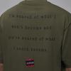 Jordan Comfortable Round Neck Short Sleeve T-Shirt Men Tops Medium-Olive-Green HV5047-222