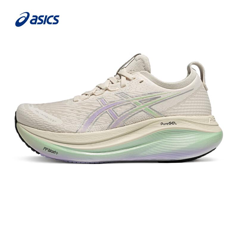 ASICS Women s GEL-NIMBUS 27 PLATINUM Cushioned Running Shoes 37.5