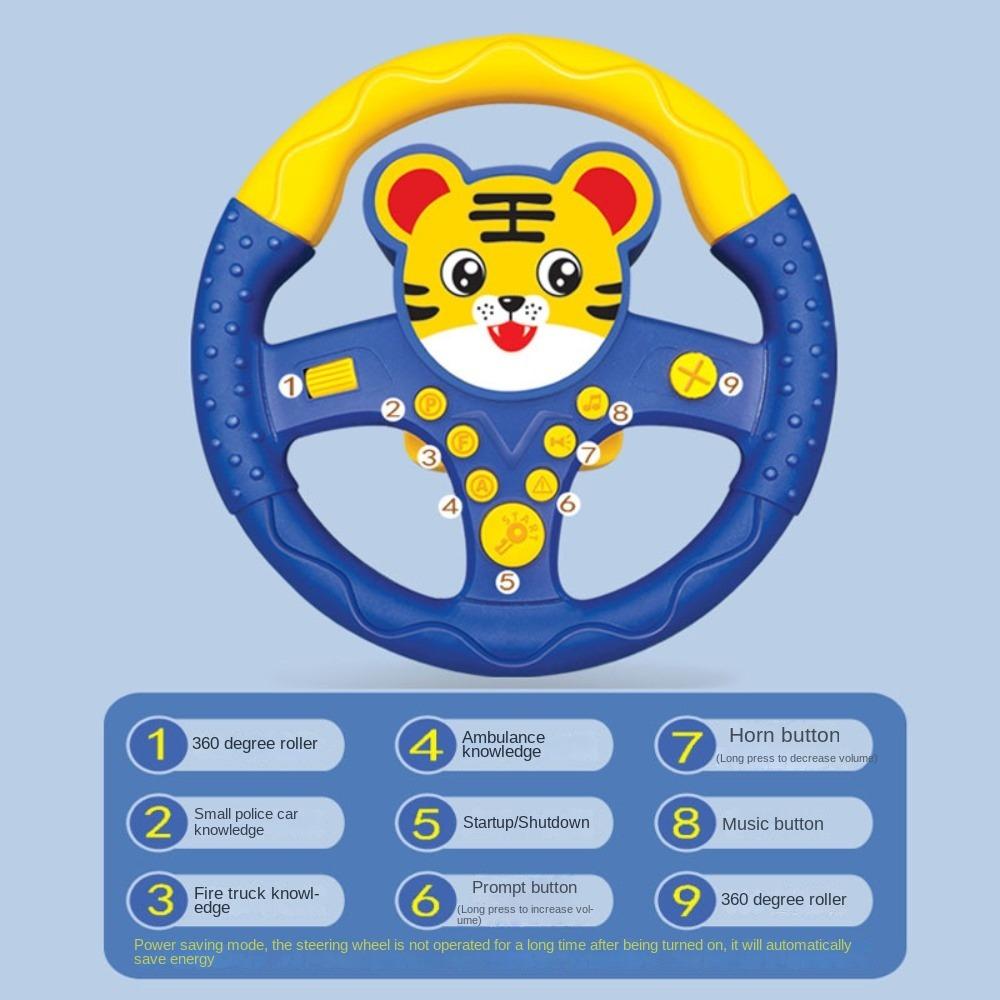 Multi Functional Simulation Steering Wheel Toys Simulate Driving Car Toy Educational Toys