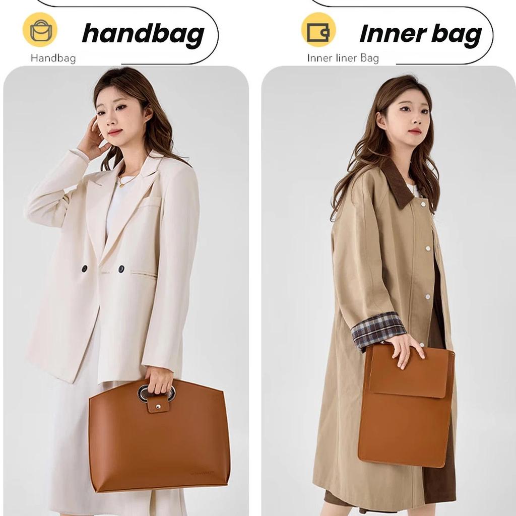 VICTORIATOURIST 15-16.1-inch Laptop Briefcase Handbag iPad Sleeve Protective Case for Apple Huawei Lenovo Xiaoxin