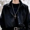 Stainless Steel Necklace , Classic Cross Pendant for Men, Pendant Necklace Accessories