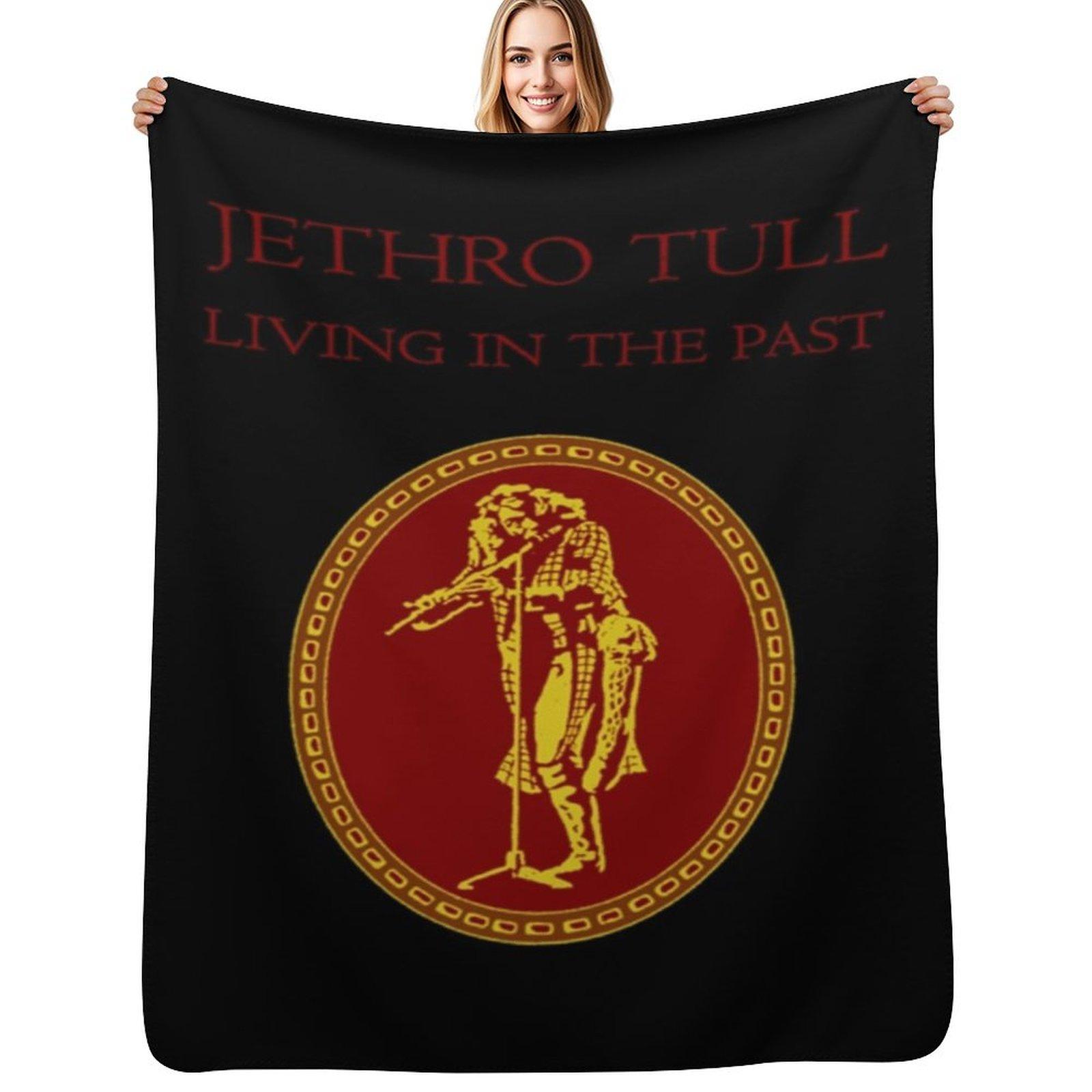 Crest of a Knave Jethro Tull Flute 70s Throw Blanket Ultra Soft Flannel Fleece Blanket for All Seasons Size: 75*100cm, Weight: 230 GSM