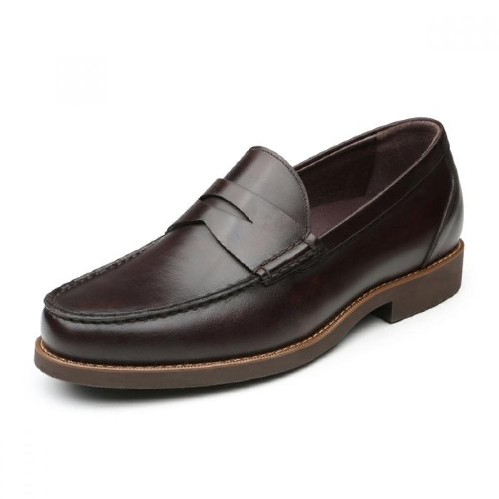 Kumkang Men S Comfort Penny Loafer Black regSlS2113k3 240/Braun