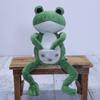 Shinada Plush Pocket Ket Frog S Green