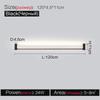 Ceiling Lampextremely Simple Skyline Led Strip Light Living Room No Main Light Lighting Background Wall Linear Light