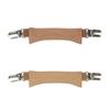 Adjustable Elastic Leather Shoe Laces Anti Slip Heel Strap with Alloy Buckles Quick Installation For Slip On Sandals