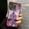 Islam Muslim Mosque Soft Phone Case For iPhone 15 16 17 Air 14 Pro Max 16E Plus 13 12 Mini Plating Anti-Fall Fundas