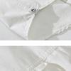 Japanese Style Workwear Man Shirts Spring and Summer Long Sleeve White Shirt Pure Cotton Men's Casual Shirt Double Pockets Loose Top